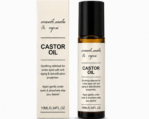 Sérum roll-on Lumelle para contorno de ojos con aceite de ricino